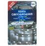 LS603/LED-RL 60SMD(3528)/m 4.8W/m 12V 5000*8*0,22mm теплый белый на белом  с драйвером 30W