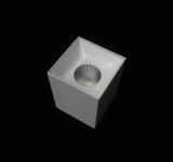 LED-RPL NS 07 12W 4000K 220-240V 1000lm черный/черный IP20 куб 73x73x95 