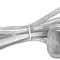 DM103-200W прозрачный cетевой шнур с диммером (серебро)