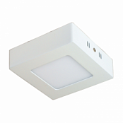 MDL 08S  Led 8W  белый  120mm 4500K светильник светодиодный квадратный