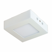 MDL 08S  Led 8W  белый  120mm 4500K светильник светодиодный квадратный