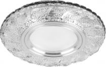 CD907 15LED*2835,SMD,4000K белый,MR16,50W,G5.3,, хром