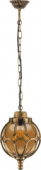 PL3805 60W 230V E27 220*220*840 черное золото (на цепочке)