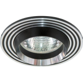 CD 2310 серебро/черный MR16 50W G5.3 "круг"