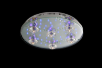 Светильник декоративный LV 8516/6 Хром /LED фиолетовый+белый