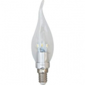 LB-71 6LED(3.5W) 230V E14 4000K золото свеча на ветру