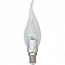 LB-71 6LED(3.5W) 230V E14 4000K золото свеча на ветру