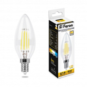 LB-68 4LED(5W) 230V E14 2700K хром