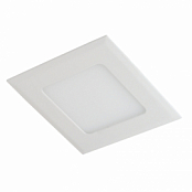 DL05 WH 5W квадрат 40LED 100mm 3000K STANDART
