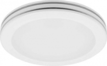 AL579 48LED 24W 1680Lum, 4000K, 400*115mm+5mm IP20. с хромированными кольцами