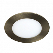 DL08 AB LED 8W  3000K  квадрат 120*120mm STANDART