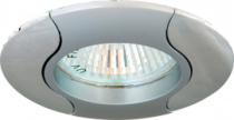 020Т-MR16 50W G5.3 серый-хром/ Pearl Chrome-Chrome