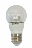 LED G50 Е27 А 5.5W 3000K (прозрачная) лампа