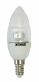 LED C37 E-14 А 5,5W 4500K прозрачная свеча
