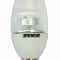 LED C37 E-14 А 5,5W 4500K прозрачная свеча