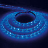 LS603 60SMD(2835)/m 4.8W/m 12V 5000 *8 *1,22мм синий , кратность резки 50мм,  