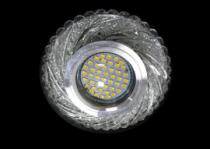 Светильник декоративный V 763 CL 220V/12 35W G5.3 + Led 