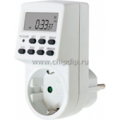 TM24 розетка с таймером (недельная) 3600W/16A 230V