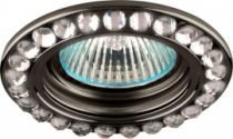 DL111-C MR16 MAX50W 12V G5.3, прозрачный, черный