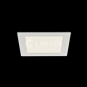 SPL1  6W 4000 K  квадрат, размер 120*120