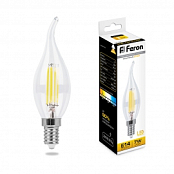 LB-67 4LED(7W) 230V E14 2700K свеча на ветру