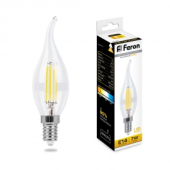 LB-67 4LED(7W) 230V E14 2700K свеча на ветру