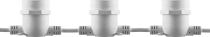 Гирлянда Feron CL50-13 Белт-лайт 230V Белый IP65 13м