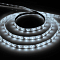 LS604, 60SMD(3528)/m 4.8W/m 12V IP65 5m белый на белом основании