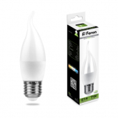 LB-97 (7W) 230V E27 4000K, свеча на ветру
