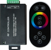 LD 55 контроллер для светодиодной ленты 18А12-24V черный с П/У