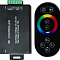LD 55 контроллер для светодиодной ленты 18А12-24V черный с П/У