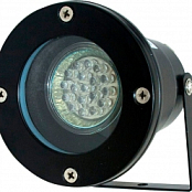3734 черный 18LED белый 230V JCDR G 5,3