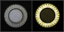 V 759 CL 220V 15W GX53 + Led Ø130мм