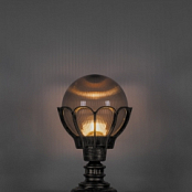 PL5054 100W 230V E27, IP44 черное золото